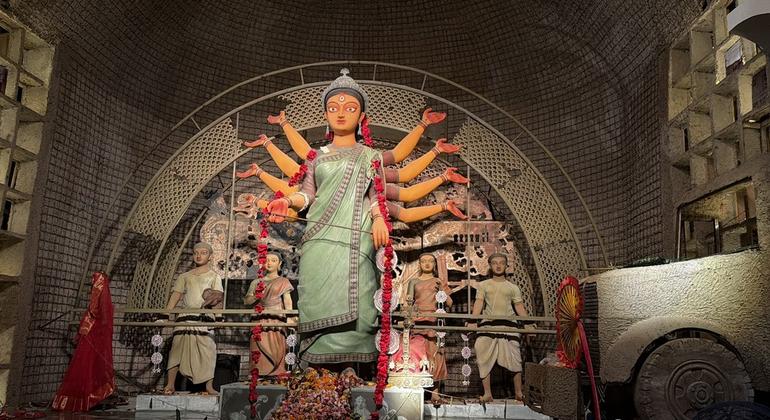 India’s Durga Puja, where worship meets social change