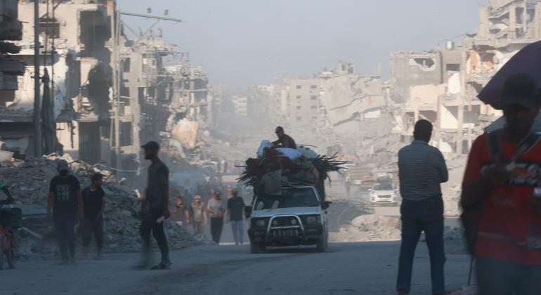 UN urges opening of all Gaza crossings to deliver three-month food supply