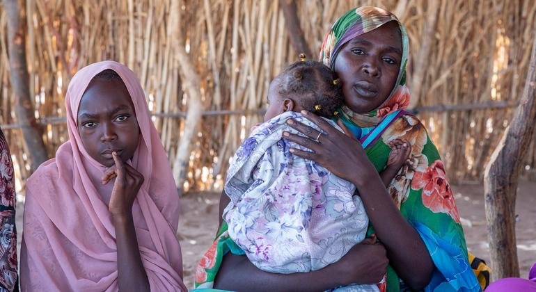 Sudan war: Women endure starvation, rape and bombs fleeing El Fasher