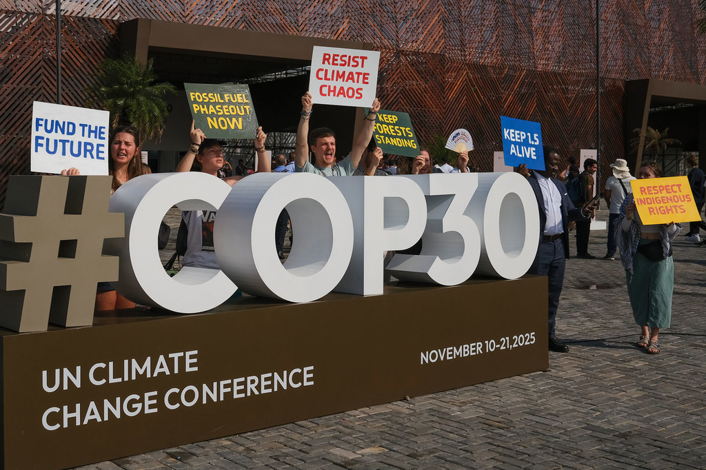 Civil society demonstration at COP30 Civil society demonstration at COP30