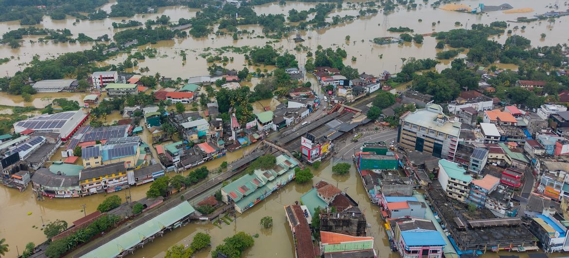 Gampaha (pictured), a district on Colombo's outskirts, has been among the areas hardest hit by flooding after Cyclone Ditwah. Gampaha (pictured), a district on Colombo's outskirts, has been among the areas hardest hit by flooding after Cyclone Ditwah.