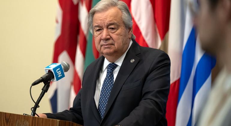 Syria: Guterres deplores deadly mosque blast in Homs