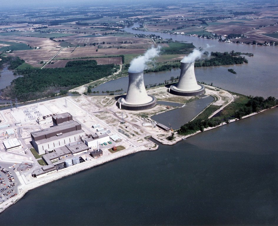 The Enrico Fermi nuclear generating Station near Monroe, Michigan, US.