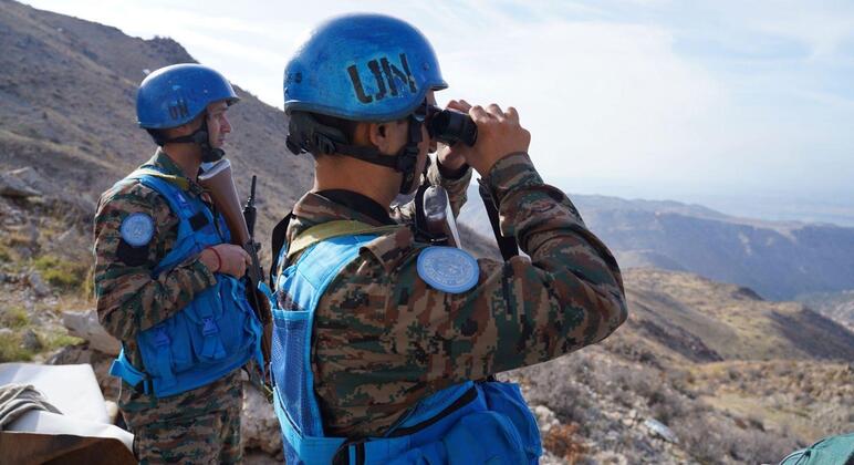 UN peacekeeping patrols suspended along Lebanon-Israel Blue Line