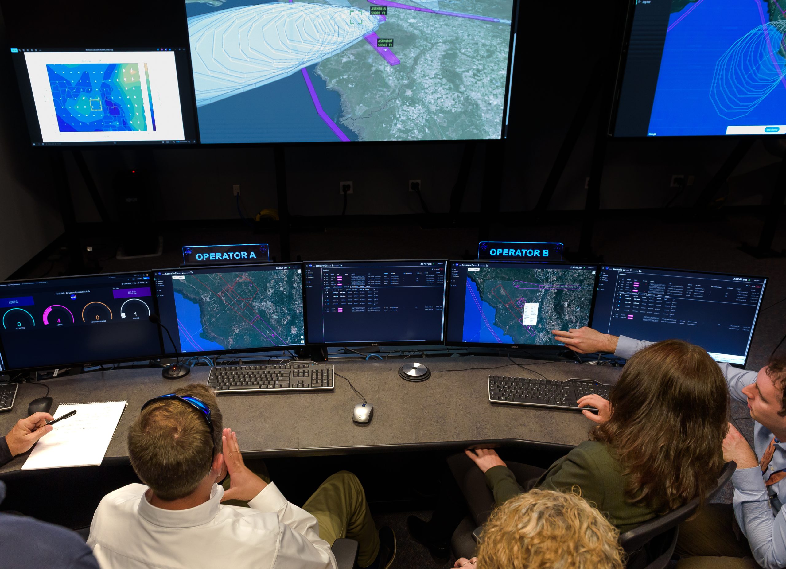 NASA Advances High-Altitude Traffic Management - NASA