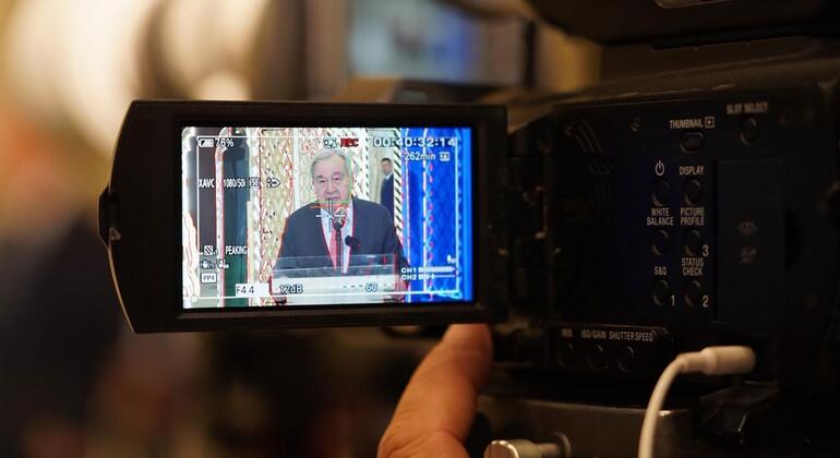 UN chief launches major humanitarian appeal from war-torn Lebanon