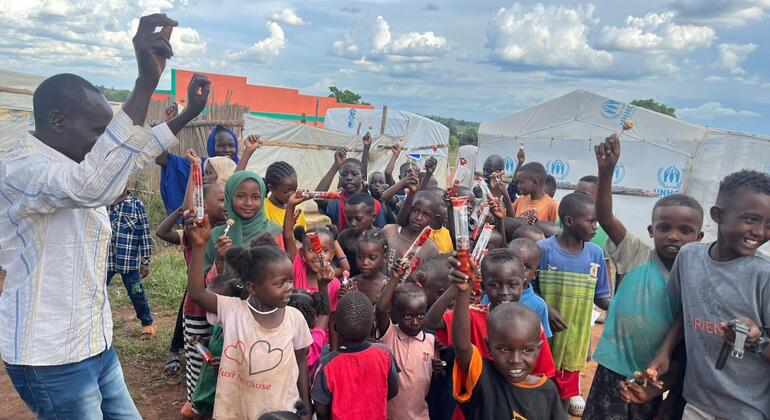 Fleeing Sudan's war, refugees rebuild their lives in Uganda