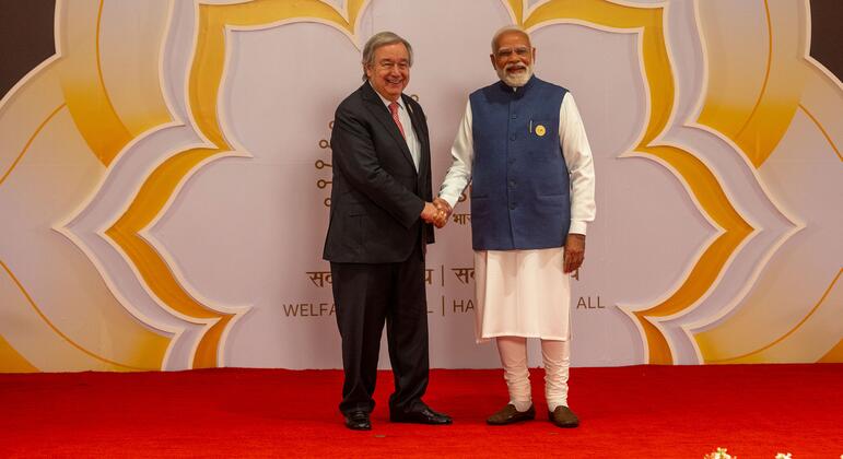From India, Guterres calls for $3 billion fund to ensure AI benefits all