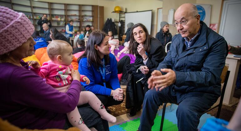 A former refugee takes on a world in flight